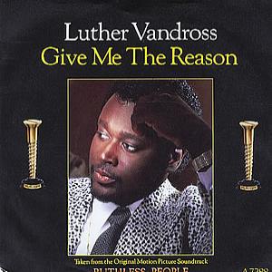 Give Me The Reason by Luther Vandross at Frisk Radio - Your Destination for Dance